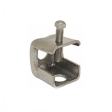304 stainless steel angle Adapter for snap-in hangers, 3/4" Thru Hole