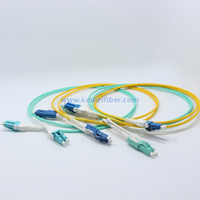 LC uniboot patch cable with Push-Pull Tabs
