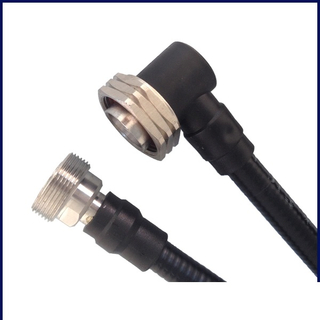1/2" Jumper Cable with DIN Right Angle Plug to DIN 