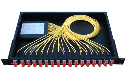 1*16 PLC splitter ABS CASE type with LC/PC connectors 