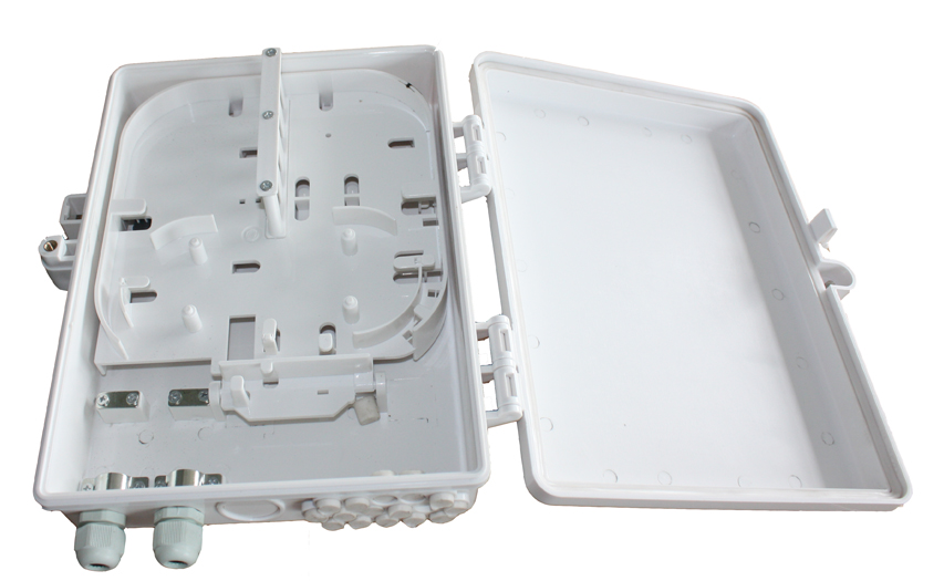 1*16 FTTH Outdoor Optical Fiber Distribution Box / Cable Terminal Box