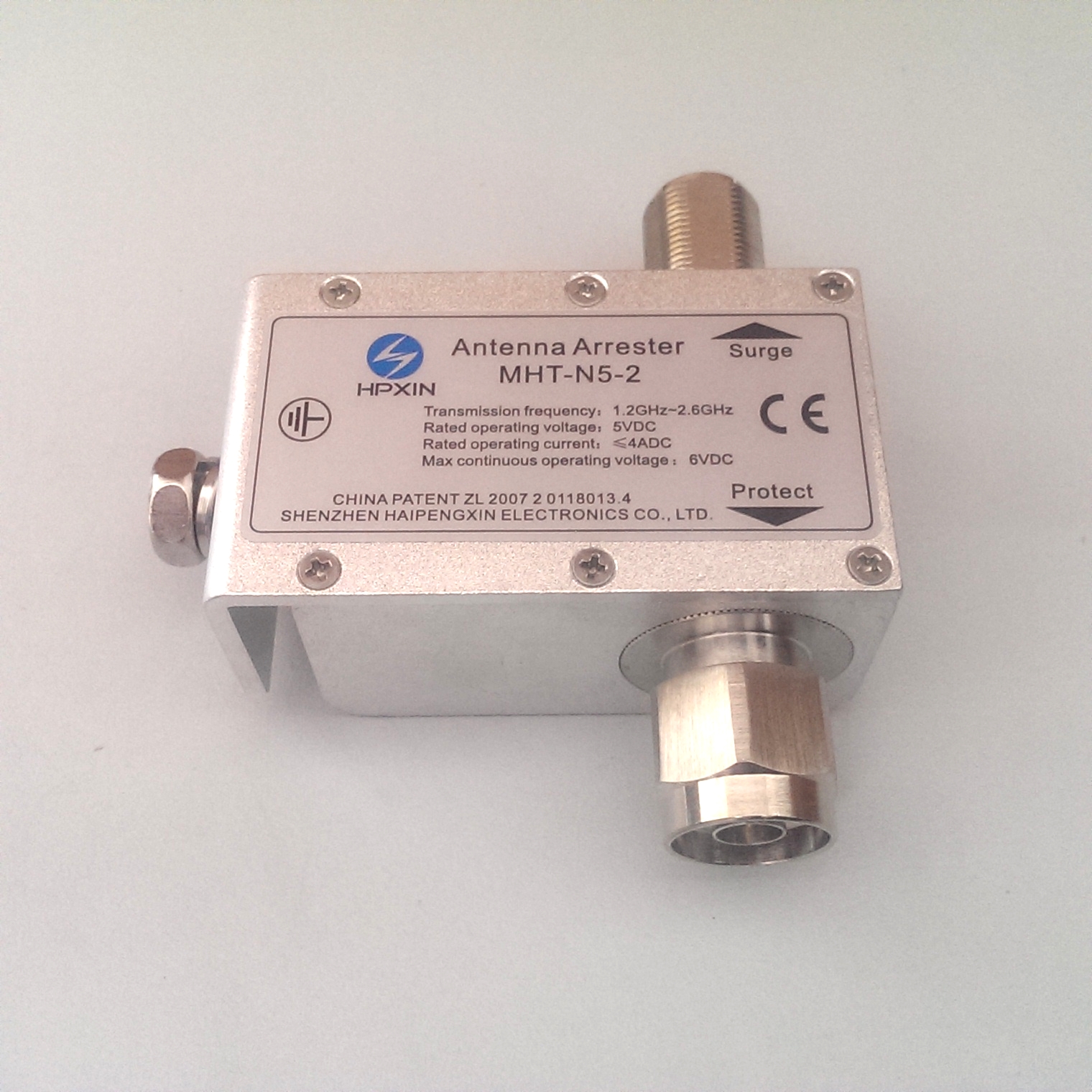 Antenna Arrester MHTN52 Male to Female Connector Two Way Radio