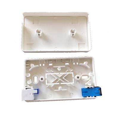 RJ11 Module fiber Optic Termination ftth Box SC Adapter Nap Cassette Faceplate Wall Mounted Outle