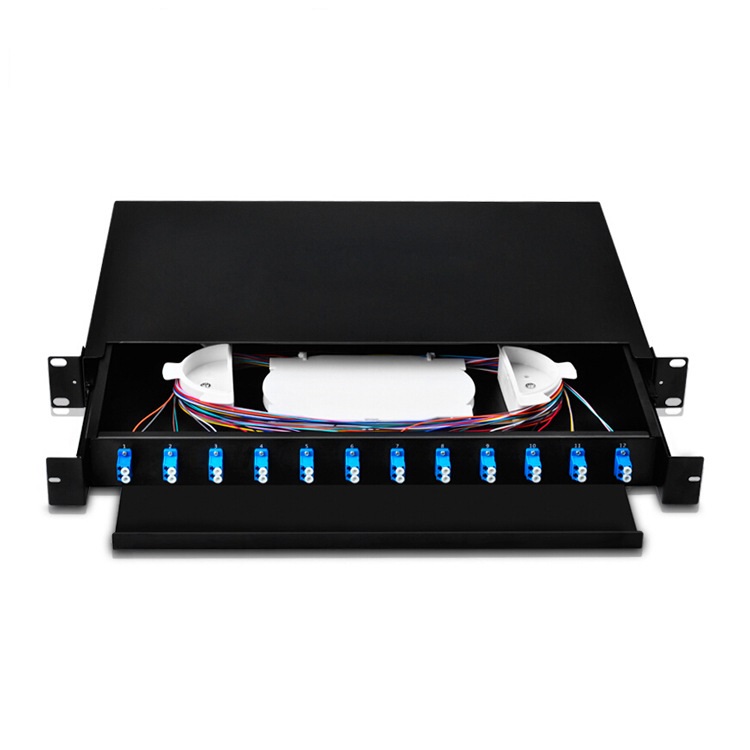 LC duplex Sliding Fibre Optic Patch Panel