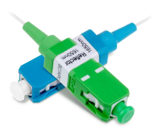 FBG OTDR Reflector Fiber Optic Pigtail SC/APC Type Wavelength Selectable Easy To Install