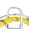 Optical Threader cable reel with stand for fiber optic cable with metal spool cart