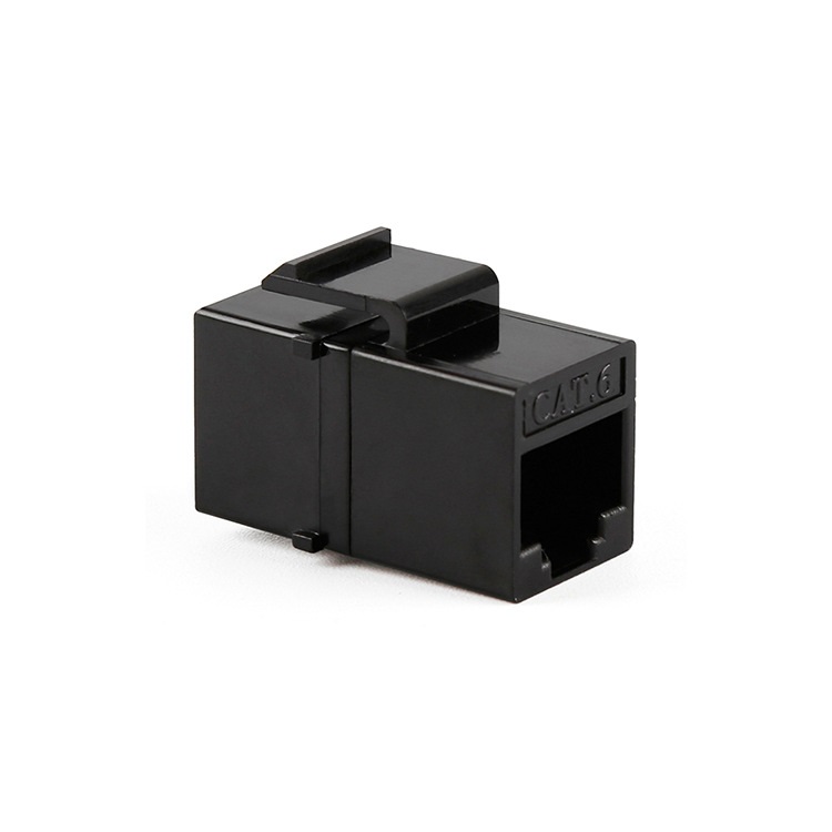 UTP Cat6a Ethernet keystone Jack / Rj45 Inline Keystone Coupler