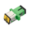Shuttered SC Simplex OM3 OM4 SM adapter 