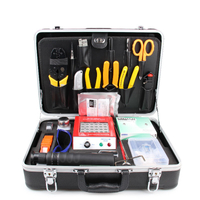 Fiber optic connector termiation equipment outdoor installation tool kit 