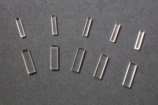 PLC Fiber Optical Splitter Chip & Fiber Array & V-Groove