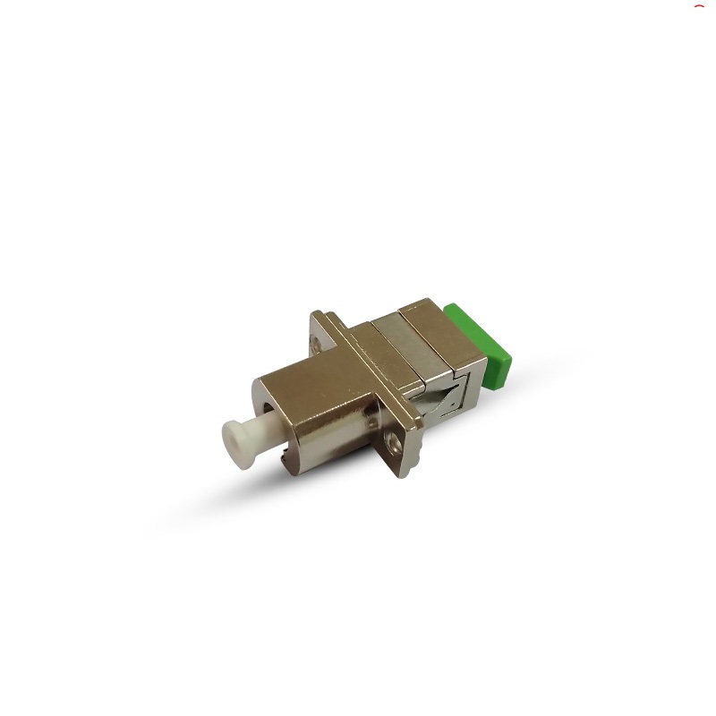 SC to LC metal type sm simplex fiber optic adapter 