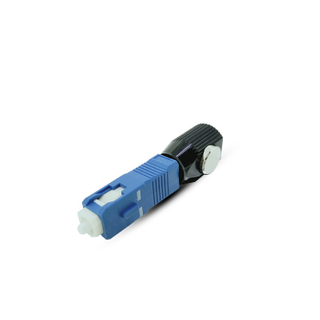 SC simplex bare fiber optic adapter 