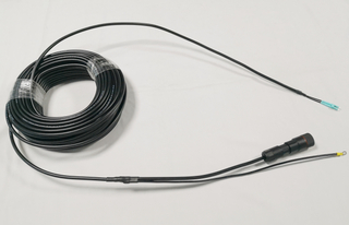 Fiber Optical armored cable assembly Single mode Multi mode Duplex LC UPC connector with earth cable