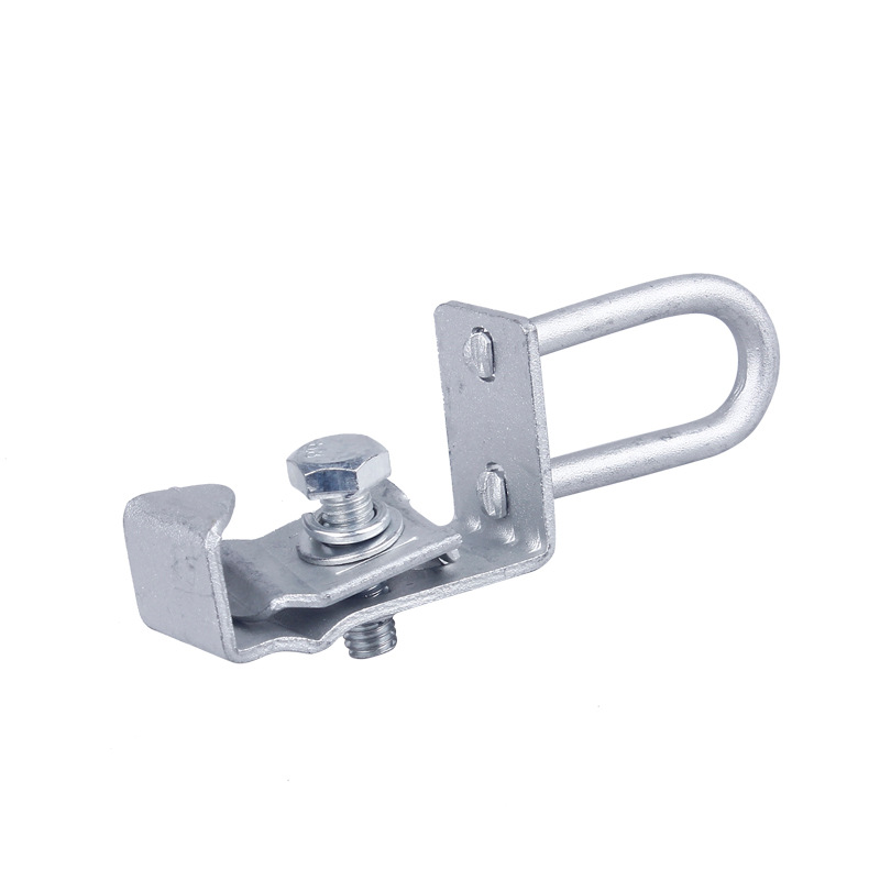 Pole Mounting bracket for ftth drop cable wire clamp