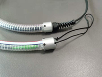 Fiber Optical patch lead outdoor application with hard protective pipe Pulling eye FTTA Tower application Esay Install on fieldw