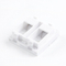 2 ports CAT6A RJ45 FTP keystone Rotary CAT6A shielded module French module 
