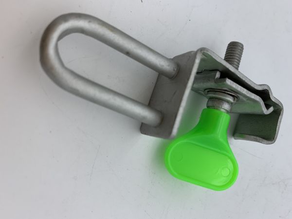Fiber optic FTTH drop cable clamp for fiber optic cable installation