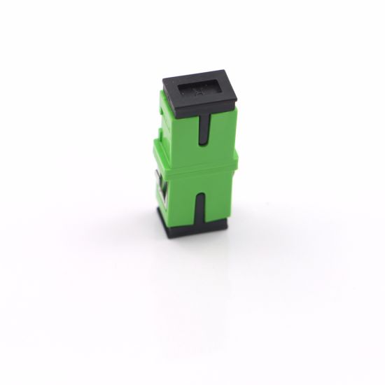 SC APC Fiber Optic Adapter Without Flange stock