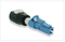 LC square bare fiber optic adapter 