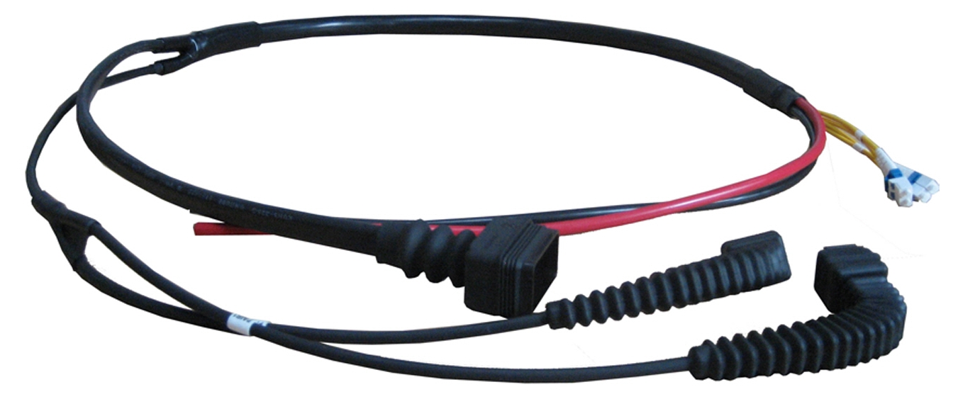 Fiber Optic 2Fiber 2Copper Wire FTTA Hybrid Power Cable Fiber Optic Hybrid Cable