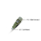 LC/PC male to FC/PC female hybrid optical fibre adapter 