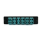12 Port (24F) Loaded LC Adapter Panel - Multimode om3