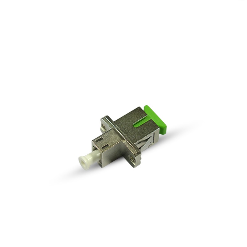 SC to LC hybrid optical fiber adapter for data center
