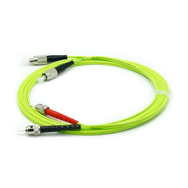 FC-ST/UPC Fiber optic patch cord OM5 multimode duplex 2.0mm lszh
