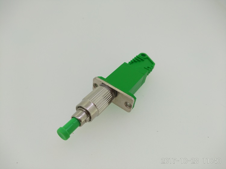FC male to E2000/APC female hybird fiber optic adapter 